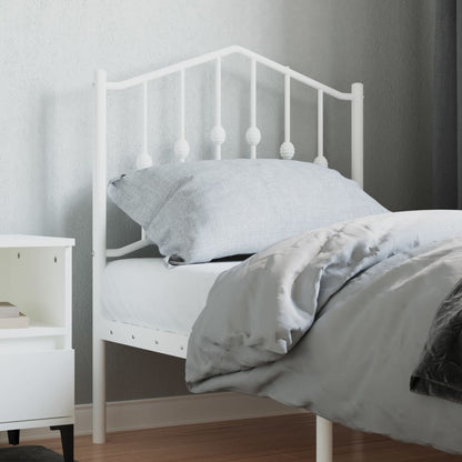 Metal Replace Headboard White 75 cm