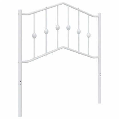 Metal Replace Headboard White 80 cm