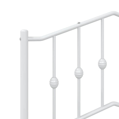 Metal Replace Headboard White 80 cm