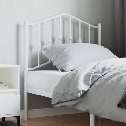 Metal Replace Headboard White 80 cm