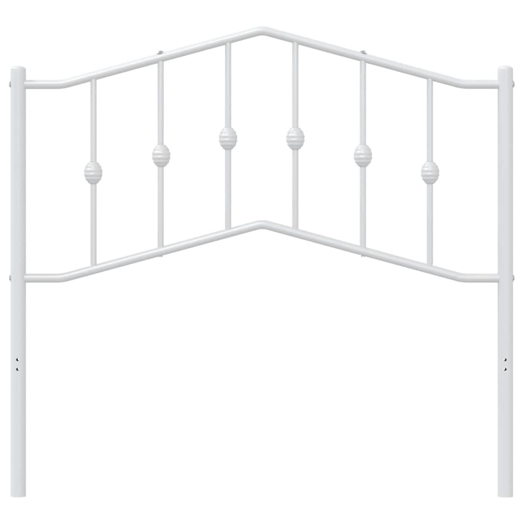 Metal Replace Headboard White 100 cm