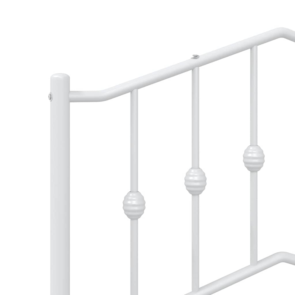 Metal Replace Headboard White 100 cm