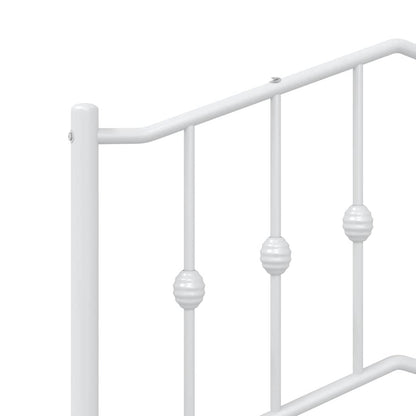 Metal Replace Headboard White 100 cm