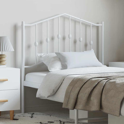 Metal Replace Headboard White 100 cm