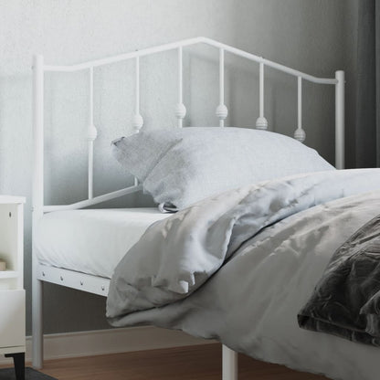 Metal Replace Headboard White 107 cm