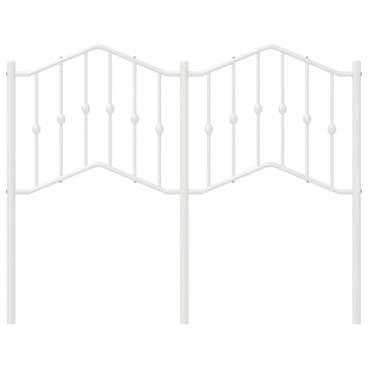 Metal Replace Headboard White 120 cm