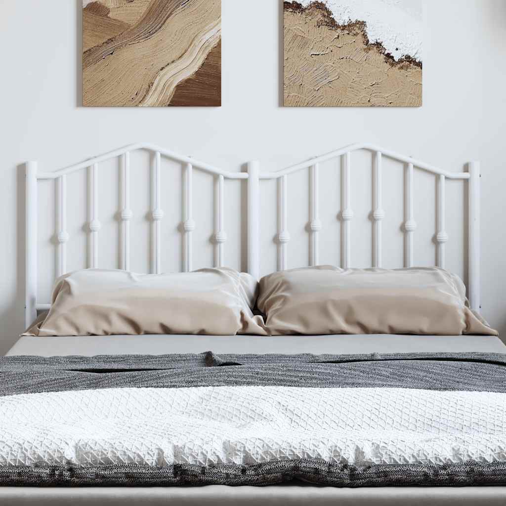 Metal Replace Headboard White 150 cm