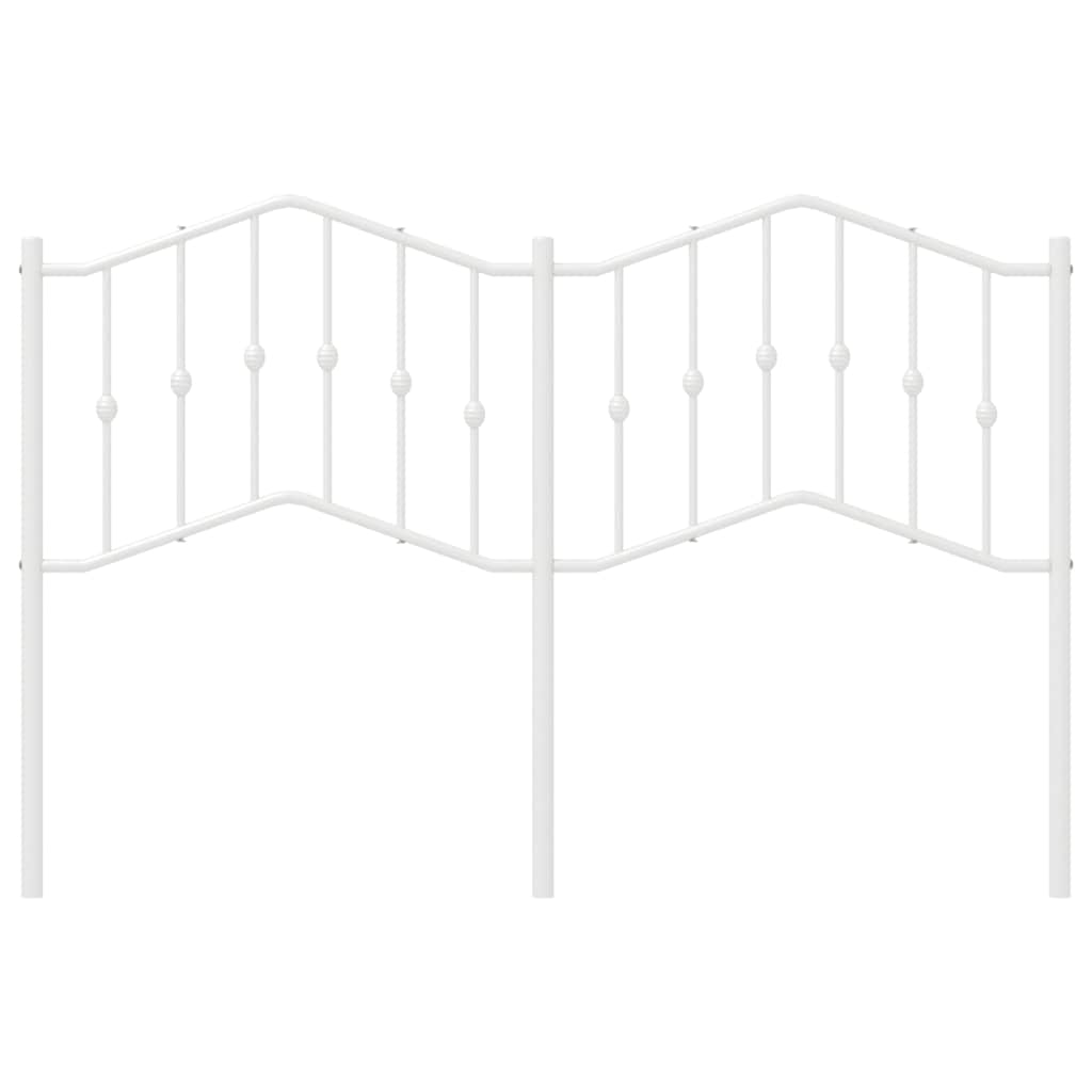 Metal Replace Headboard White 150 cm