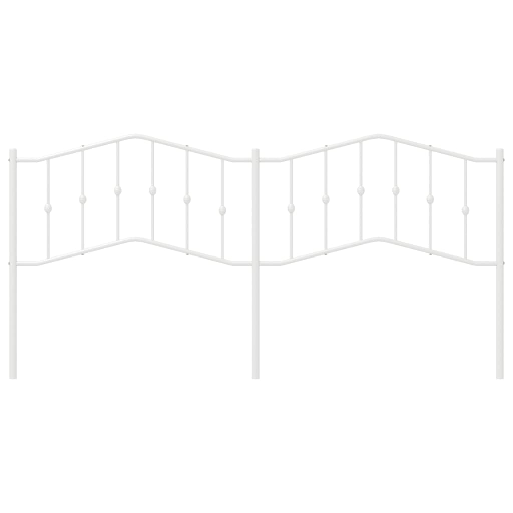 Metal Replace Headboard White 200 cm