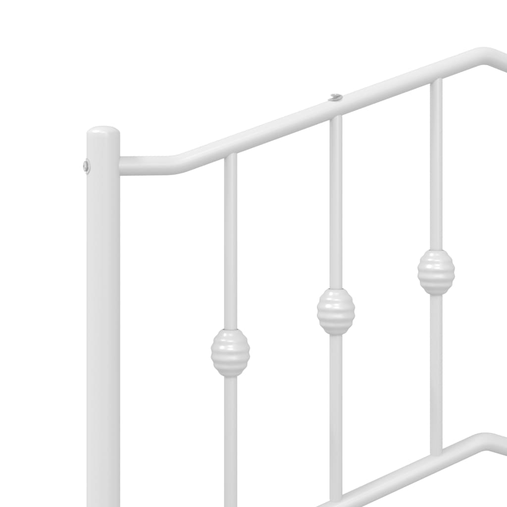 Metal Replace Headboard White 200 cm