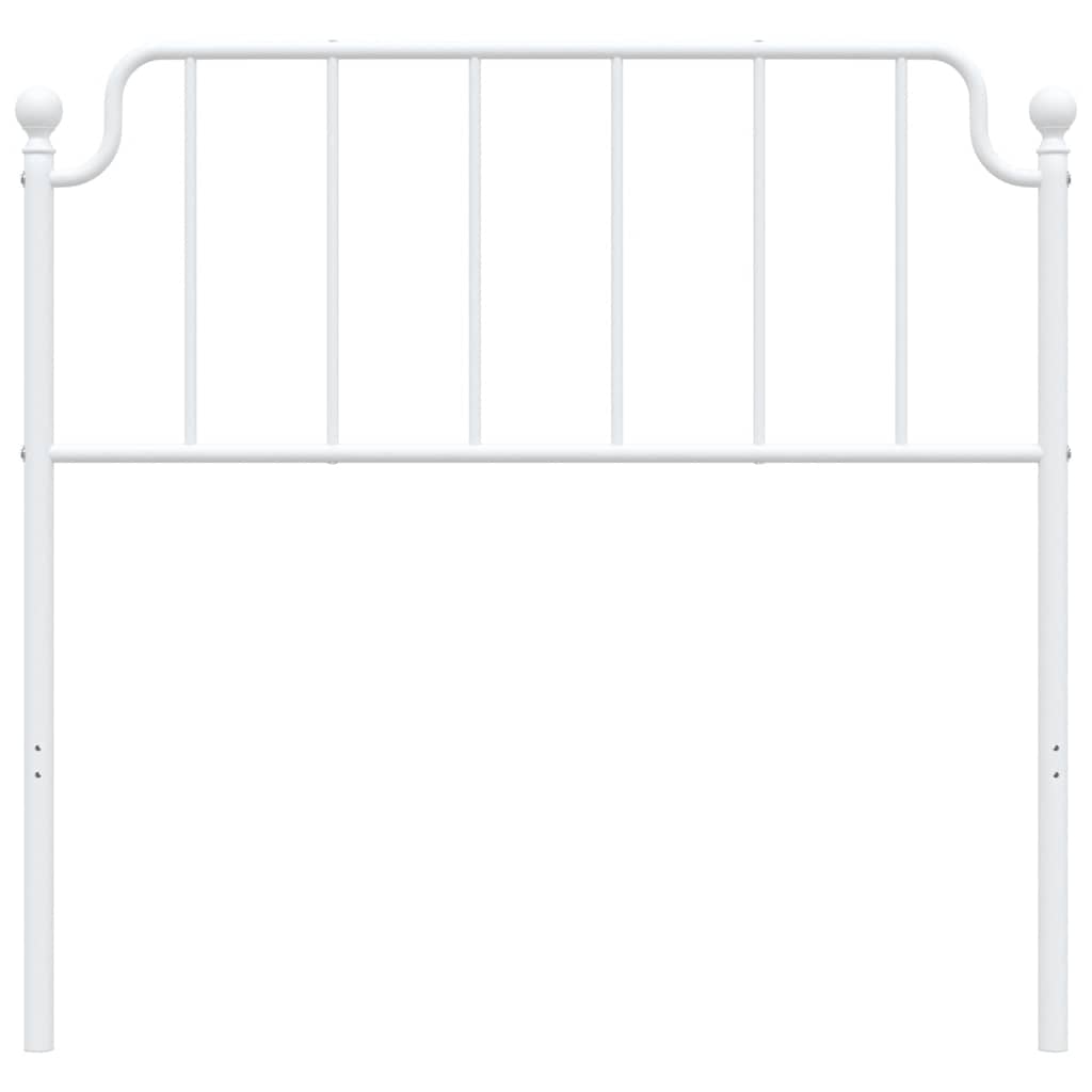 Metal Replace Headboard White 100 cm
