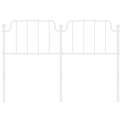 Metal Replace Headboard White 135 cm