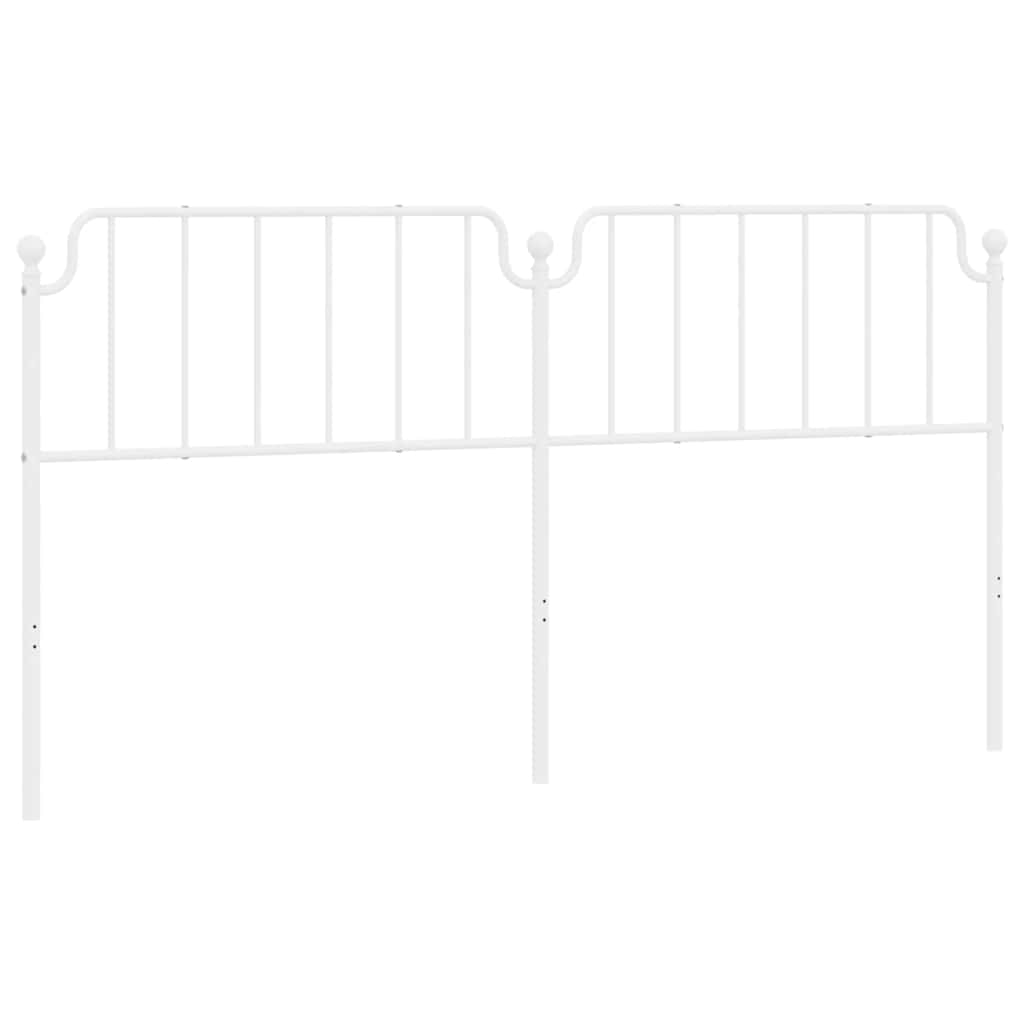 Metal Replace Headboard White 193 cm