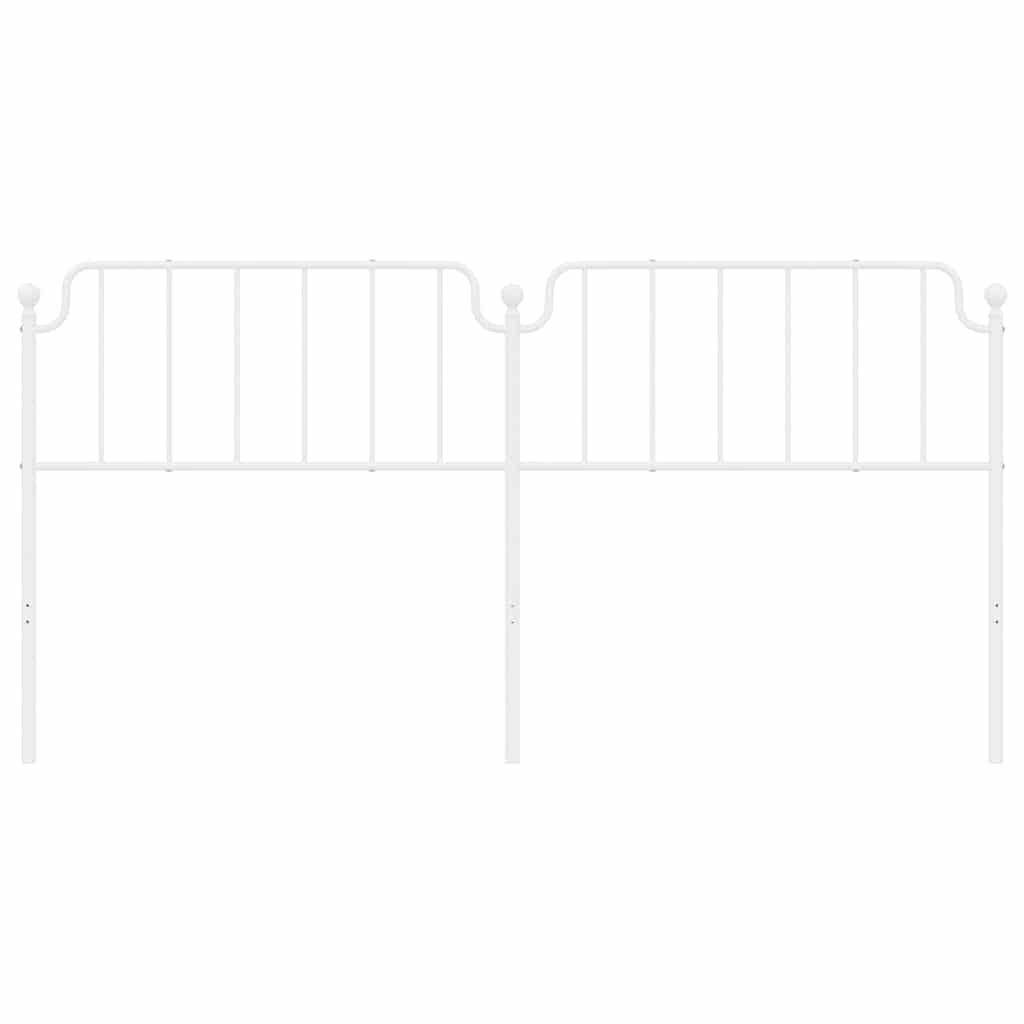 Metal Replace Headboard White 193 cm