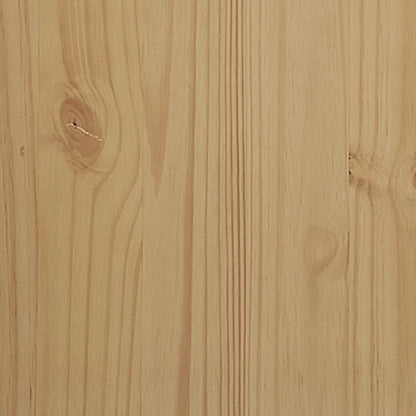 Wardrobe FLORO Wax Brown 77x53x171 cm Solid Wood Pine