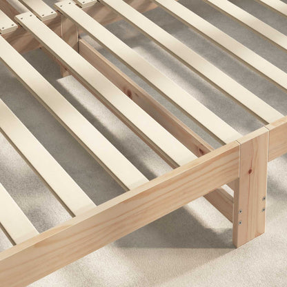 Bed Slat 32 pcs Natural 90 x 6 x 1.3 cm Solid Pine Wood