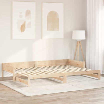 Bed Slat 32 pcs Natural 90 x 6 x 1.3 cm Solid Pine Wood
