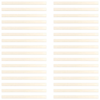 Bed Slat 32 pcs Natural 90 x 6 x 1.3 cm Solid Pine Wood