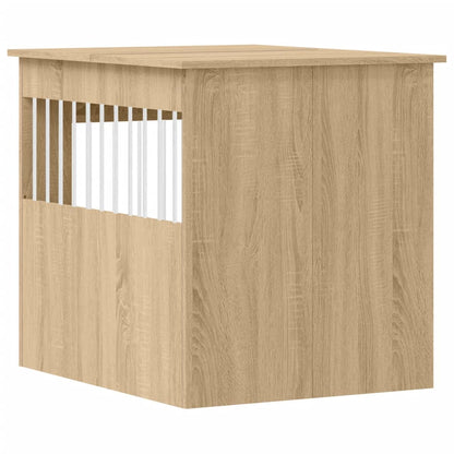 Dog Crate Furniture Sonoma Oak 64.5x80x71 cm Engineered Wood