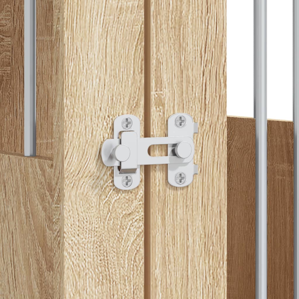 Dog Crate Furniture Sonoma Oak 64.5x80x71 cm Engineered Wood