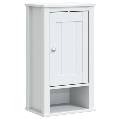 4 Piece Bathroom Furniture Set BERG White Solid Wood Pine