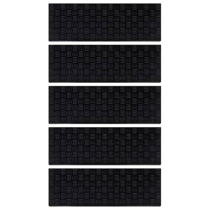 Stair Treads 5 pcs 25x75 cm Rubber