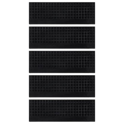 Stair Treads 5 pcs 25x75 cm Rubber