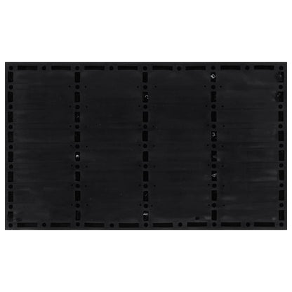 Door Mat Rectangular 45x75 cm Rubber and Coir