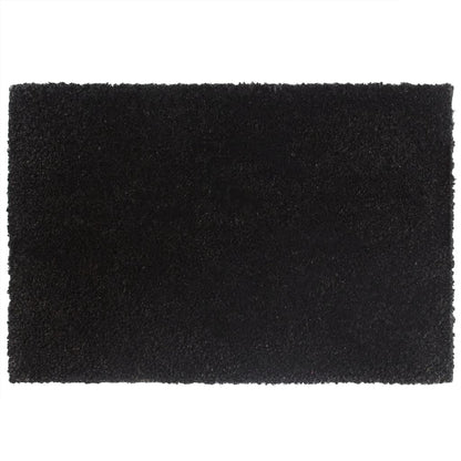 Door Mat Black 40x60 cm Tufted Coir