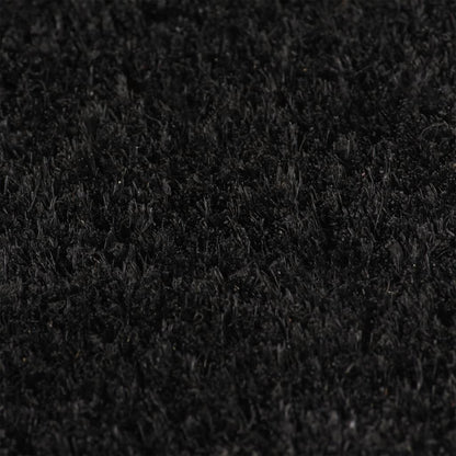 Door Mat Black 40x60 cm Tufted Coir