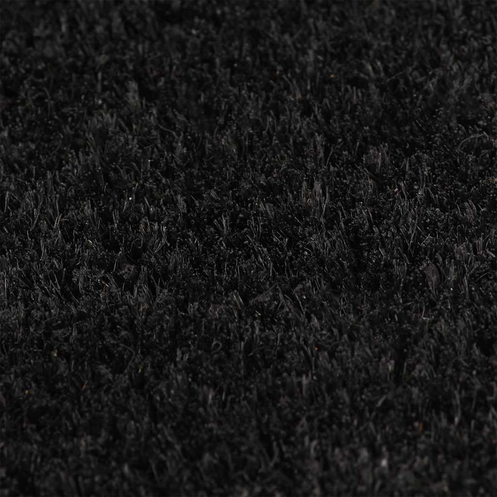 Door Mat Black 40x60 cm Tufted Coir