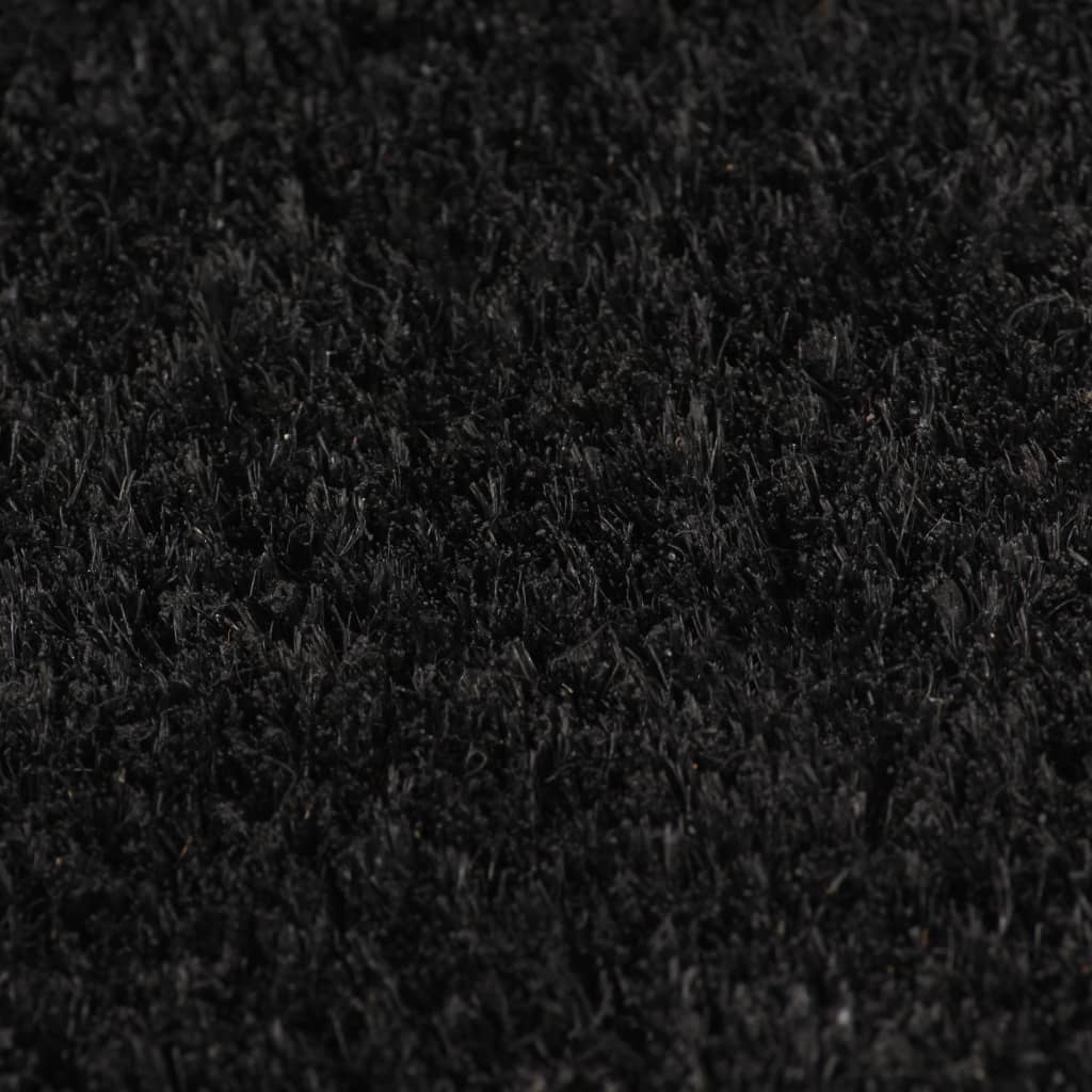 Door Mats 2 pcs Black 40x60 cm Tufted Coir
