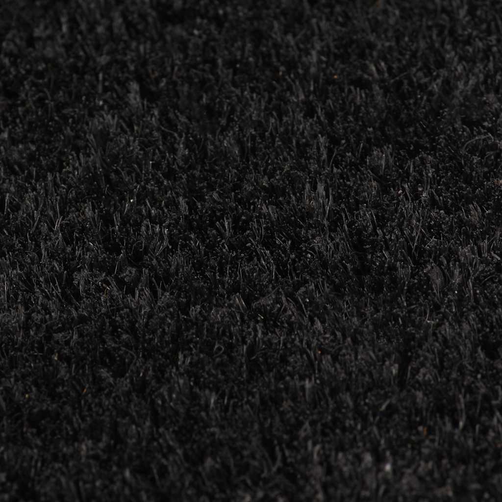 Door Mats 5 pcs Black 40x60 cm Tufted Coir