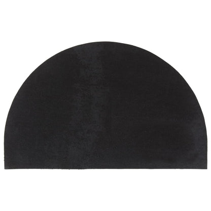 Door Mat | Black | Coir | 50x80 cm | Foldable | Door Mat | Crescent