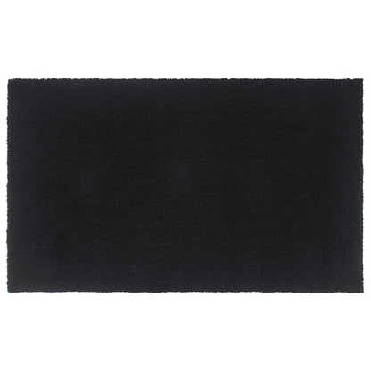 Door Mat Black 90x150 cm Tufted Coir