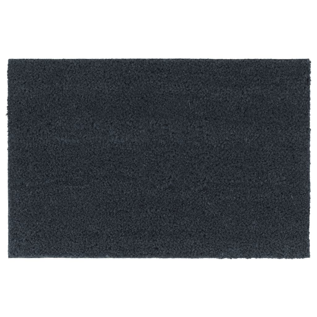 Door Mats 2 pcs Dark Grey 40x60 cm Tufted Coir