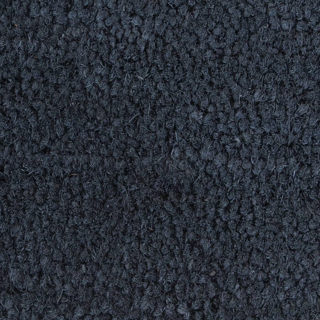 Door Mats 2 pcs Dark Grey 40x60 cm Tufted Coir