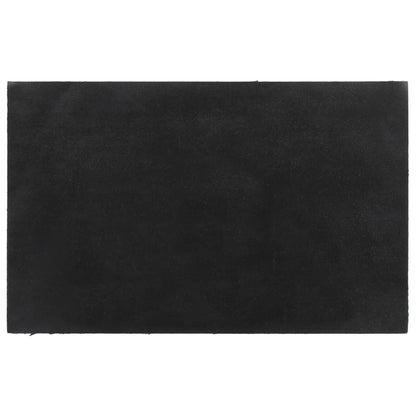 Door Mat Dark Grey 50x80 cm Tufted Coir