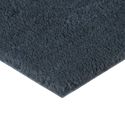 Door Mat Dark Grey 50x80 cm Tufted Coir