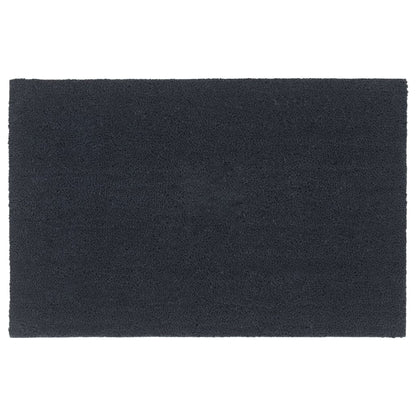 Door Mat Dark Grey 65x100 cm Tufted Coir