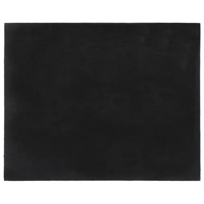 Door Mat Dark Grey 80x100 cm Tufted Coir