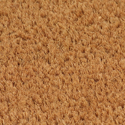 Door Mats 2 pcs Natural 40x60 cm Tufted Coir