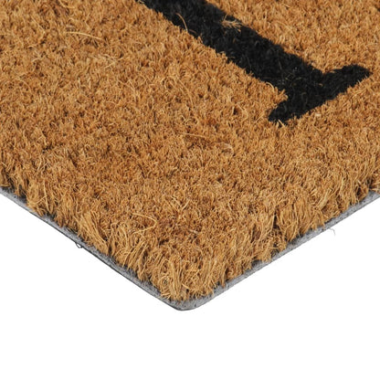 Door Mat Natural 40x60 cm Tufted Coir