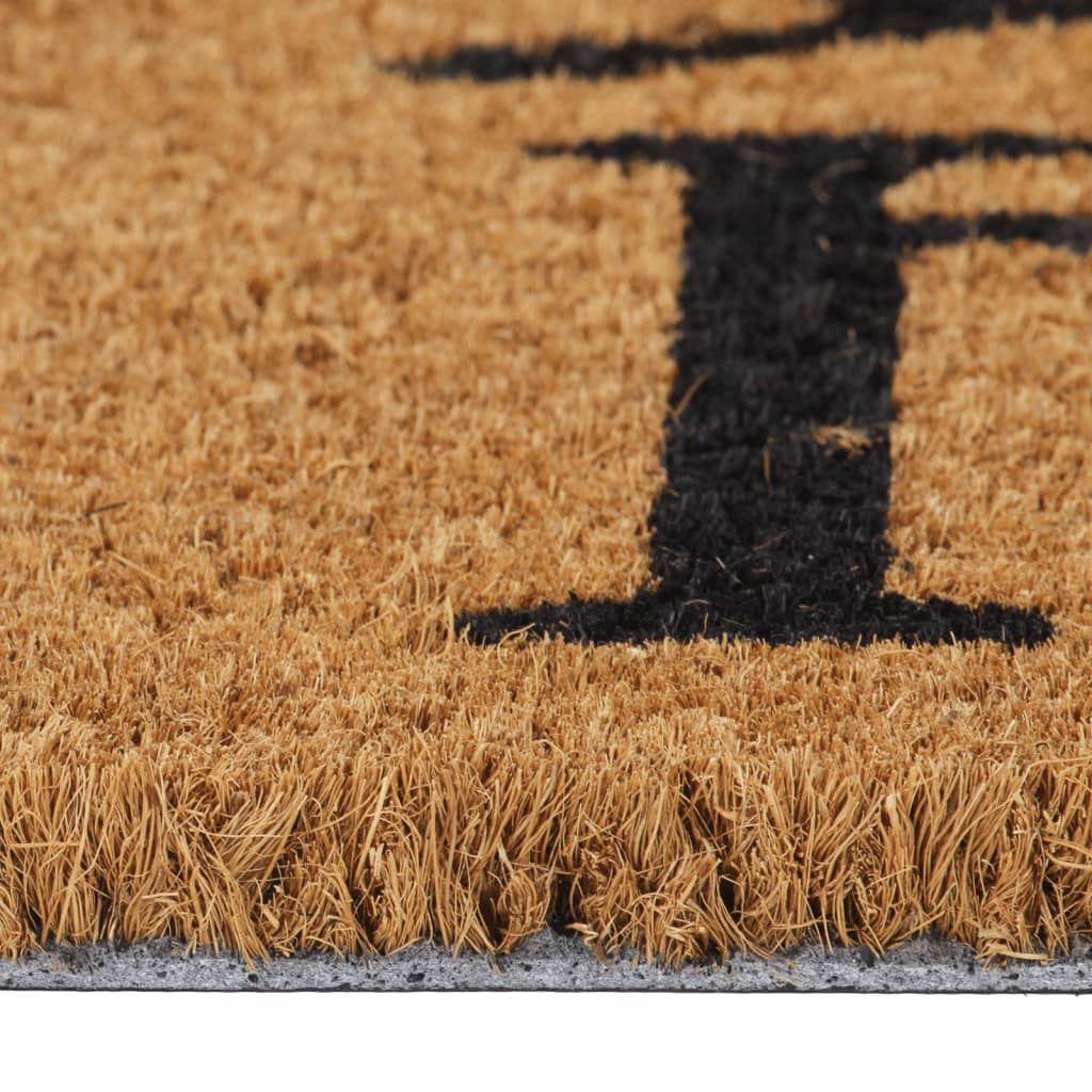 Door Mat Natural 40x60 cm Tufted Coir
