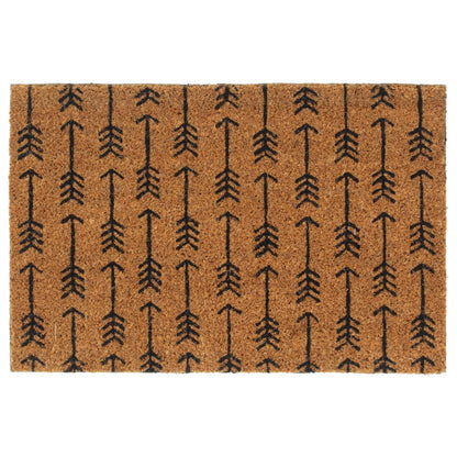 Door Mat Natural 40x60 cm Tufted Coir