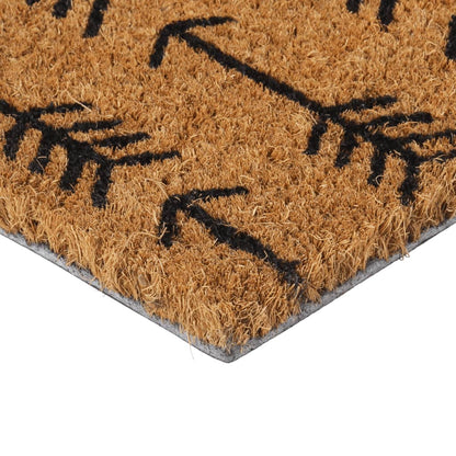 Door Mat Natural 40x60 cm Tufted Coir