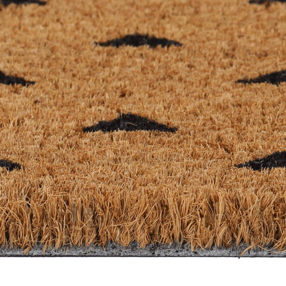 Door Mat Natural 40x60 cm Tufted Coir