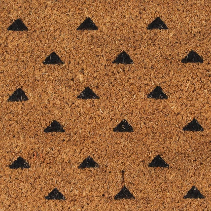 Door Mat Natural 40x60 cm Tufted Coir