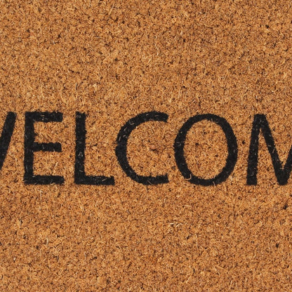 Door Mat Natural 40x60 cm Tufted Coir