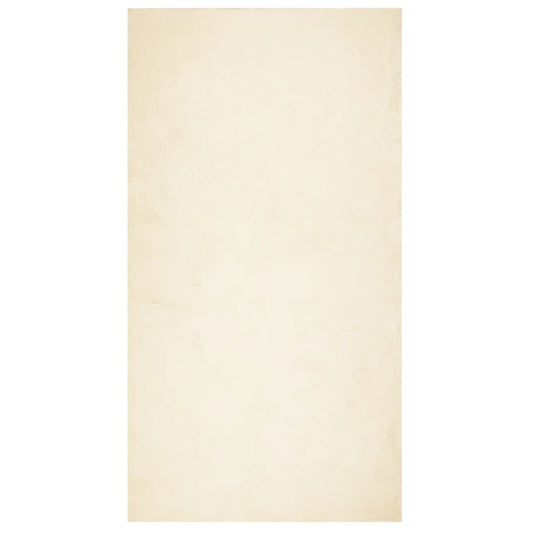 Rug HUARTE Short Pile Soft and Washable Cream 60x110 cm